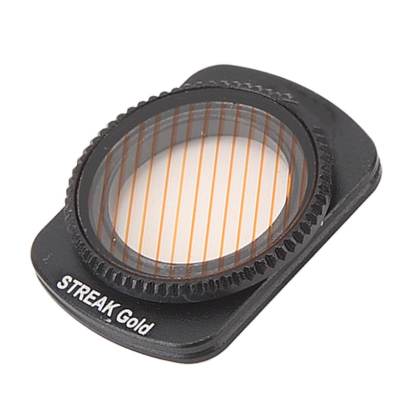 Streak Effect Action Camera Lens Filter HD Coated Slim Aluminum