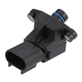 X AUTOHAUX MAP Manifold Air Pressure Sensor, Manifold Absolute Pressure Sensor Replacement, for Chrysler Pacifica 2005-2006, Plastic, No.4896003AB, Black