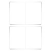 50 Blank Folding Cards Portrait DIN A6 148 x 105