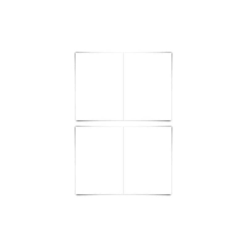 50 Blank Folding Cards Portrait DIN A6 148 x 105