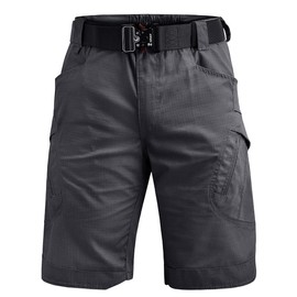 Kolongvangie Fishing Shorts Lightweight Cotton Blend Tactical Work Hiking Golf Breathable Short with Pockets Expandable Waist