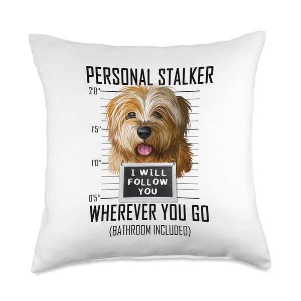 Personal Stalker Dog Norfolk Terrier I Will Follow You Throw