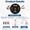2 Wire 30 ft Retractable Test Leads with 4 mm