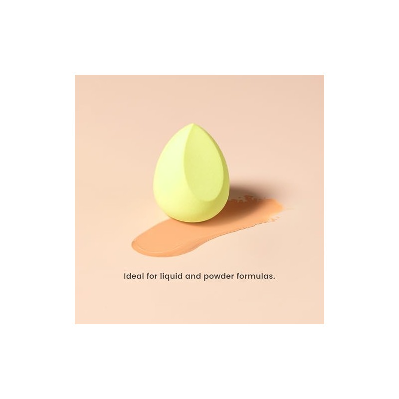JOAH Blending Sponge, Sculpted Makeup Applicator for Flawless Foundation, Contouring,