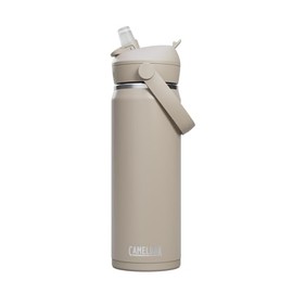 CamelBak Thrive Flip Straw 20 oz Insulated Stainless Steel Water Bottle, Stone