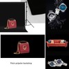 HMTfoto Background Solid Black Backdrop Muslin Portrait Background Screen for