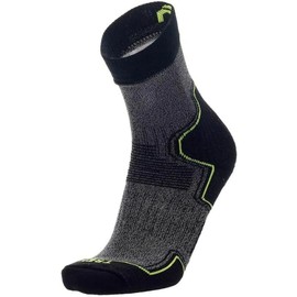 MICO - Trekking socks medium height light - black and yellow, black, m