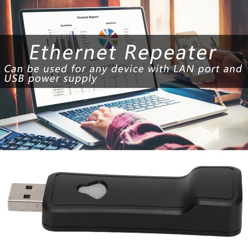 WiFi Repeater Wireless 2.4GHz 300Mbps Signal Receiver Transmitter USB Adapter