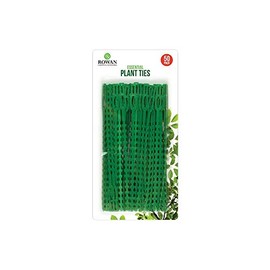 GAR0822 Green Plastic Plant Ties (Pack of 50) 17 cm - Durable & Stylish Design, Essential Gardening Tool for Securing Plants, Trees & Shrubs
