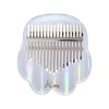 kimi Kalimba 17 Key Thumb Piano Kalimba Transparent Acrylic with