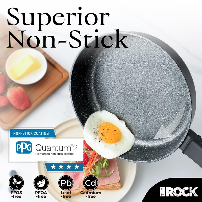 THE ROCK SOHO 11-Inch Non Stick Frying Pan – Nothing