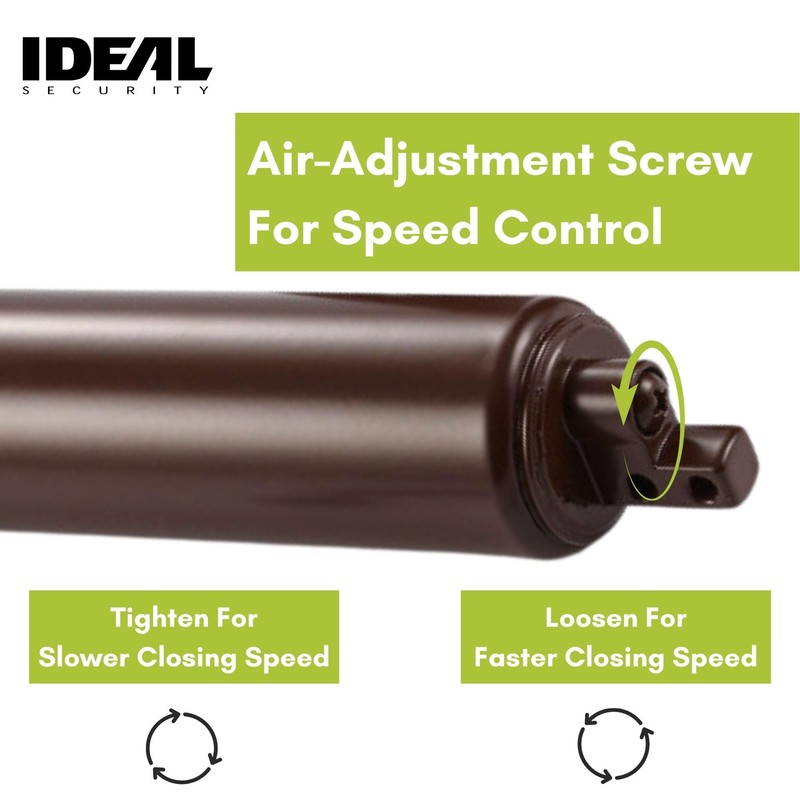 Ideal Security Model 1730 Heavy Duty Pneumatic Screen and Storm