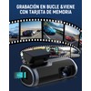 VISAUTO C10 Dashcam para Auto, Camara para Carro con WiFi