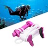 Alomejor Swimming Nose Clip, Free Diving Nose Plug with Anti-Lost
