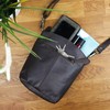 Leconi LE3049 Women’s Small Vintage-Style Leather Shoulder Bag/Handbag/Leisure Bag, 22