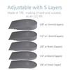 Adjustable Leg Length Discrepancy Heel Lifts Inserts Insoles (Small)