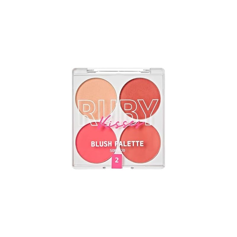Ruby Kisses Bare Blusher Sweet Cheeks Palette (Livin Bare)