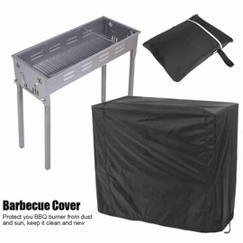 WPKD BLUEIY Grill Cover, Waterproof Outdoor Grills Covers, Multi Size Drawstring for Tightening the Rope Barbecue Cover Protector for Home Garden Cooking(80x66x100cm)