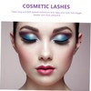Mikinona 5pairs Faux Lashes Multi Cosplay Eyelashes for Women Girls