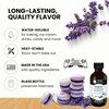 Organic Lavender Extract for Baking, Ice Cream, Drinks, and Candy