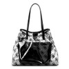 GUESS Tuana Large Tote, Black Logo
