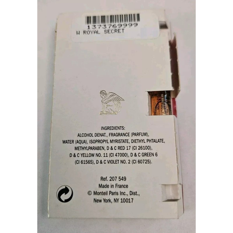 Monteil Royal Secret Sample EDC 0.05 oz