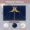 FOPENEM Cat and Moon Notebook 8.3x5.5 Inches – Starry Night