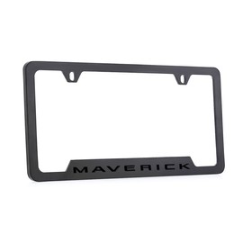 Ford Maverick Metal License Plate Frame
