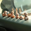 Rislobx 6PCS Otter Car Dashboard Decor, Sea Otter Car Dashboard