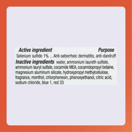 RUGBY LABORATORIES Rugby Selenium Sulfide Anti-Dandruff Shampoo - Blue Formula for Normal Hair - 7 Oz