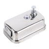Soap Dispenser Stainless Steel Wall Mounted Manual Soap Dispenser for