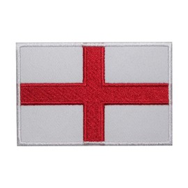 Real Empire Union Jack England British Flag Embroidery Patch/Badge Iron On Or Sew On Patch T-Shirt