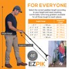 EZPIK Classic 40" Flexible Folding Grabber Tool for Elderly +