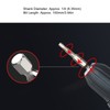 Hex Wrench Drill Bit 1/4in Shank Metric Sizes 1.5mm to