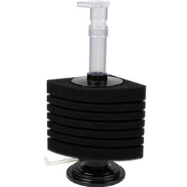 AQUANEAT Aquarium Bio Corner Sponge Filter, for Breeding Shrimp Nano Fish Tank, up to 55Gal