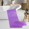 Gugull 3 Pcs African Exfoliating Net Sponge African Bath Sponge