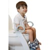 Spuddies Spuddies Potty with Ladder, White/Gray, One Size (Pack of