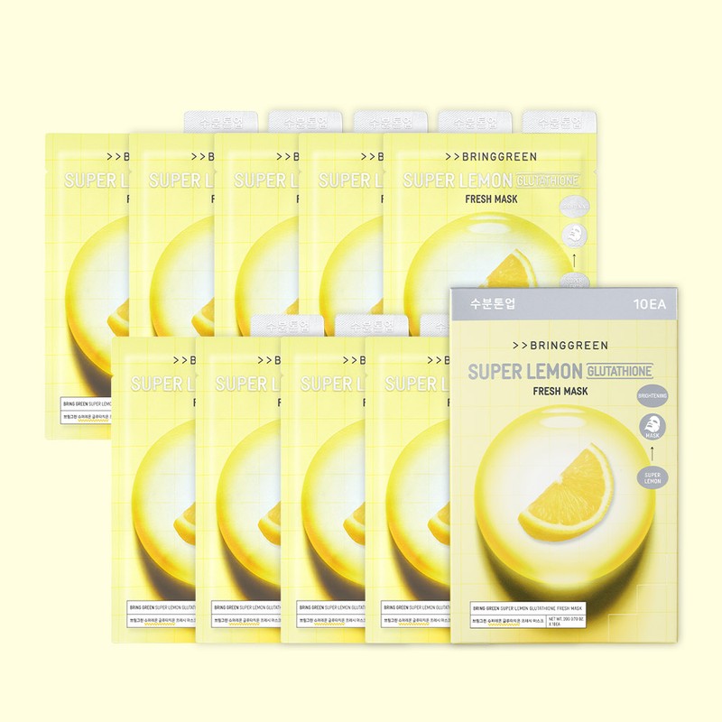 Bring Green Fresh Mask Tea Tree Cica 20g 10 sheets