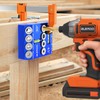 BLEKOO Angled Drill Guide Jig with Level, Drill Guide with