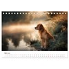 Herz aus Gold - Retriever zum Verlieben (Tischkalender 2026 DIN