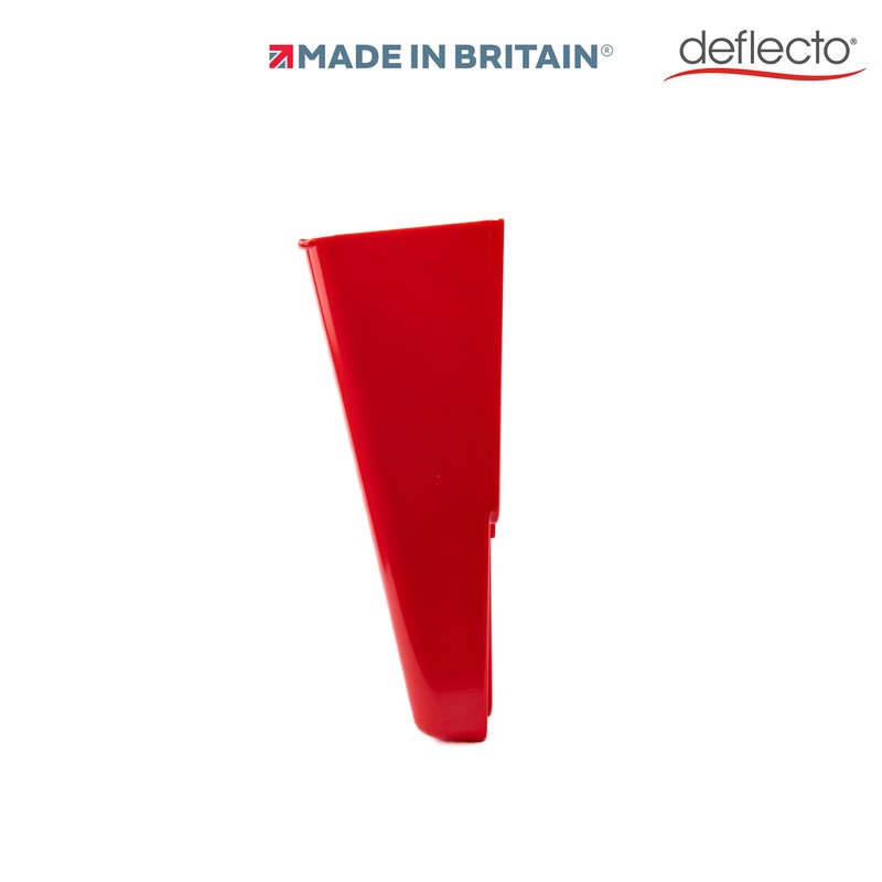 Deflecto Red Portrait A4 Wall Mounted Document Holder - A4