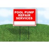Pool Pump Repair Services-1 Write On Me Red 18x24 in