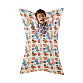 Sensory Body Sock for Kids- Special Supplies with Sensory Need, Colored Beach Body Sock, Full-Body Wrap to Relieve Stress, Self-Claming, Relaxing (M-47x27in(120x70cm))