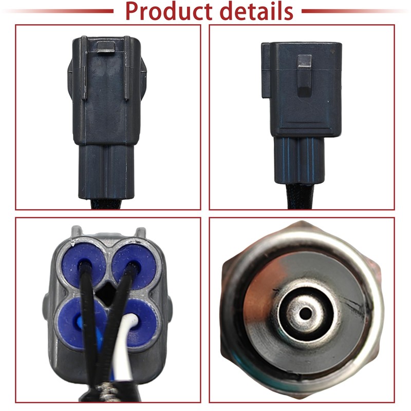 2 Pcs Oxygen Sensor Set (Upstream & Downstream) - Compatible