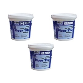 Henry, W.W. 12097 QT #430 Tile Adhesive Set of 3