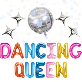 Dancing Queen Decoration Dancing Queen Bachelorette Party Decorations Mamma Mia Disco Party Decors 70s Disco Decoration