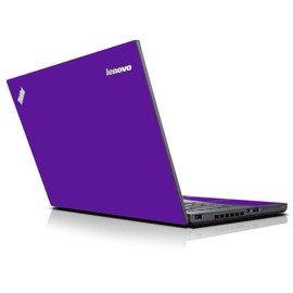 LidStyles Vinyl Protection Skin Kit Decal Sticker Compatible with Lenovo ThinkPad X250 (Purple)
