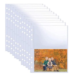 Large Capacity Photo Picture Album 4 x 6 Refill Pages- Holds 120 4 x 6 photos pictures. This album contains 30 highly transparent PVC papers with 2 inserts per side [4 photos per page].