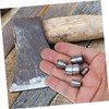 SHINEOFI 15pcs Metal Axe Wedges for Secure Carpentry Reinforced Handle
