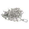 Sterling KZ24L2 Knotted Chain, Bright Zinc, 2.4mm x 2m